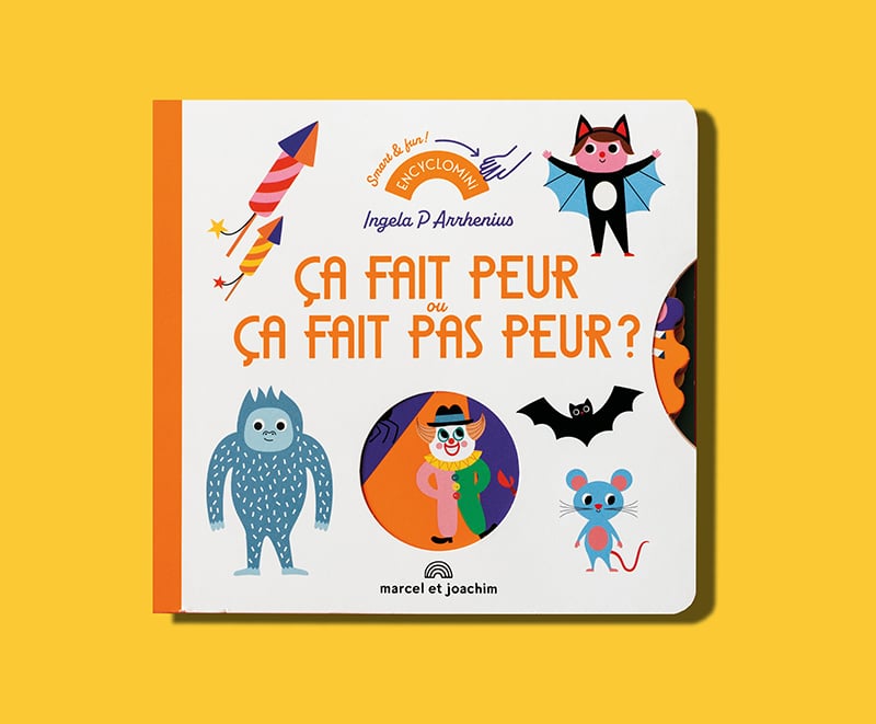 Ca fait peur ou ça fait pas peur d'Ingela Arrhenius livre enfant pour Halloween